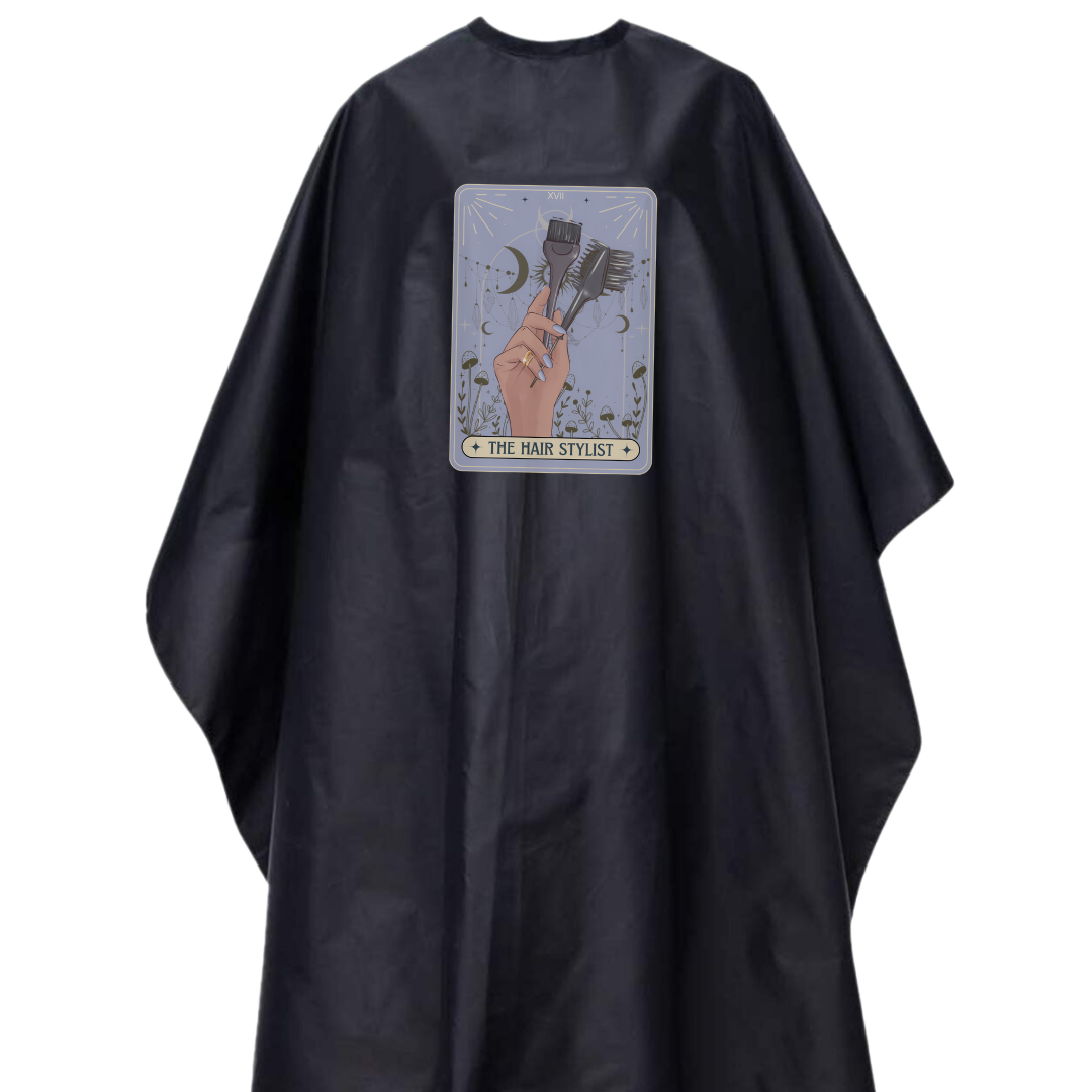 Tarot Card "The Hair Stylist" Premium Salon Cape